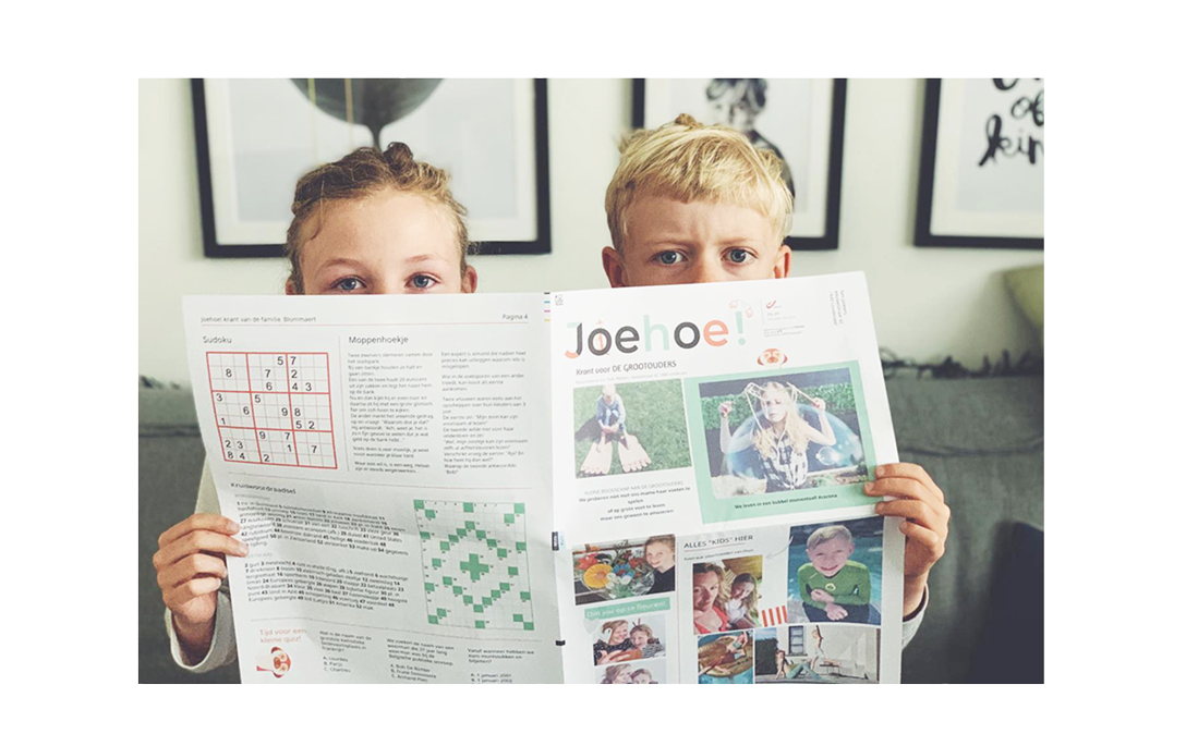 Make a family newspaper with Granniedays -Genscom