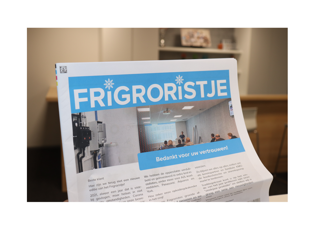 Frigro koost voor gesegmenteerde communicatie in een krant - Genscom
